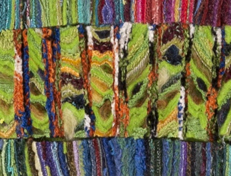       Techno ,   2009 ,   49  x 19 cm , CUT ART    (Foto Christian Hacker) ,     Detailansicht