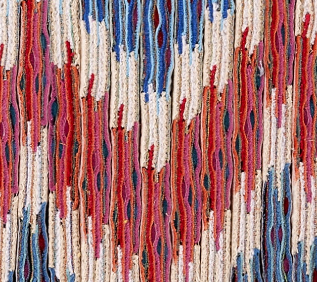       Traditionell ,   2010 ,   47 x 49 cm , CUT ART    (Foto Christian Hacker) ,     Detailansicht