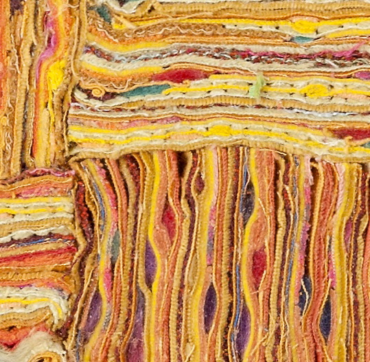       Wheat Fields ,   2008 ,   29  x 49 cm , CUT ART    (Foto Christian Hacker) ,     Detailansicht